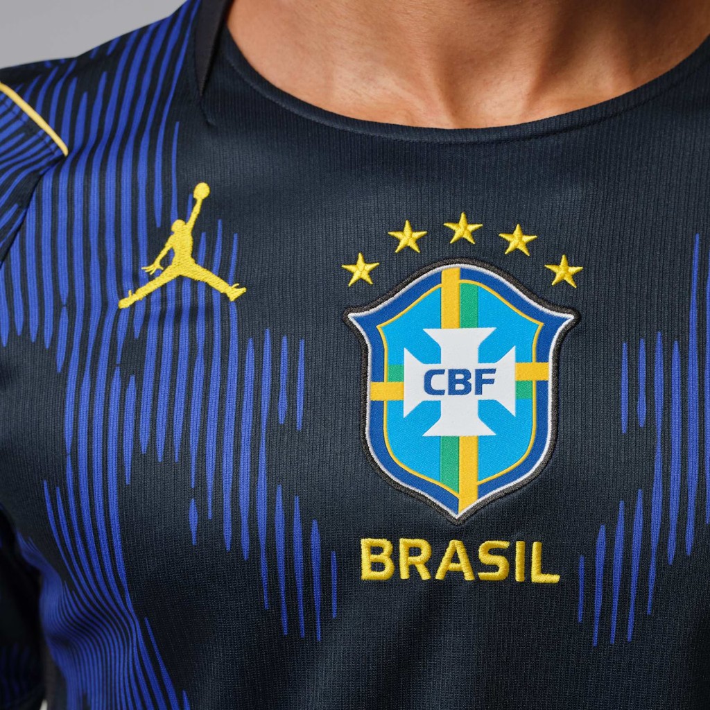 Camisa Brasil Jordan II 2026/27 Torcedor Pro